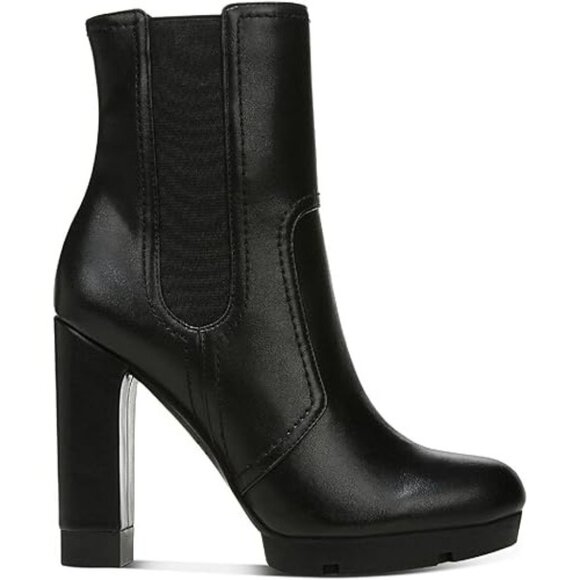 Bar III Womens Graciie P Faux Leather Ankle Ankle Boots - Picture 2 of 3